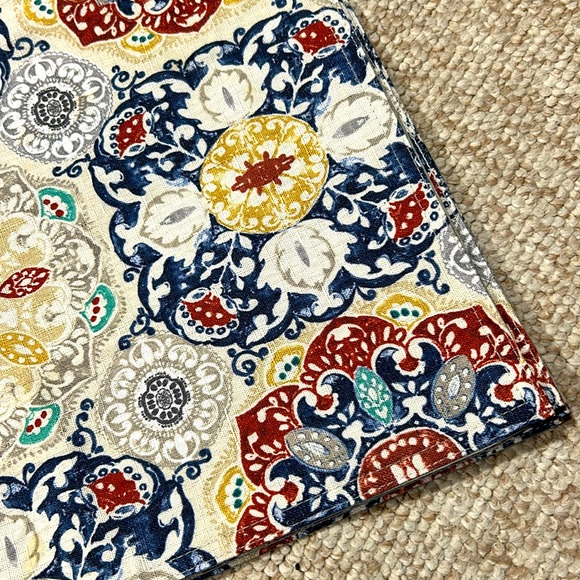 4 pc Painted Spanish Tile Medallion Single Placemats - Picture 8 of 10